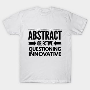 INTP Abstract Objective Questioning Innovative T-Shirt